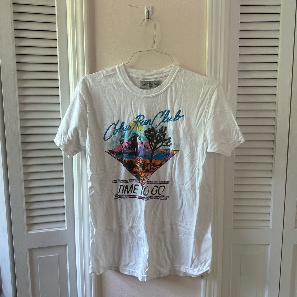 White print Cody Ko tee, size medium - never worn